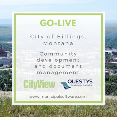 City of Billings, Montana, goes live on CityView