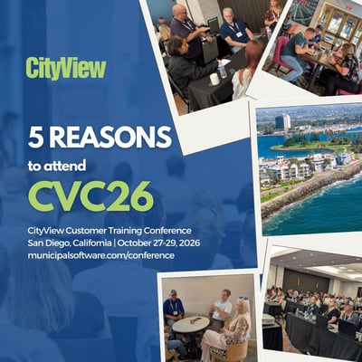 Five reasons to attend CVC26, CityView Customer Training Conference, San Diego, Oct. 27-29, 2026, with photos from past conference sessions and networking events