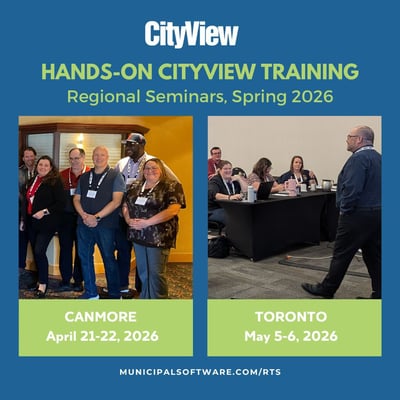 CityView customers participate in hands-on training during a 2026 CityView regional seminar.
