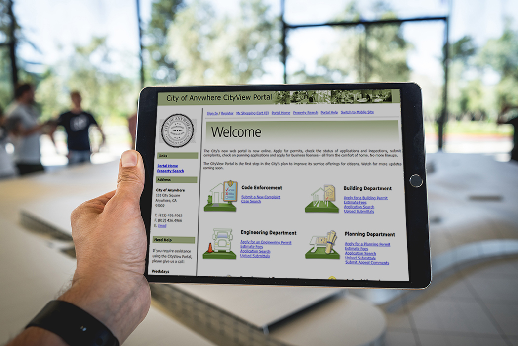 CityView Portal: Online Self-Service for Permits & Licensing