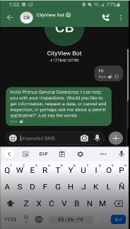 CityView Chatbot